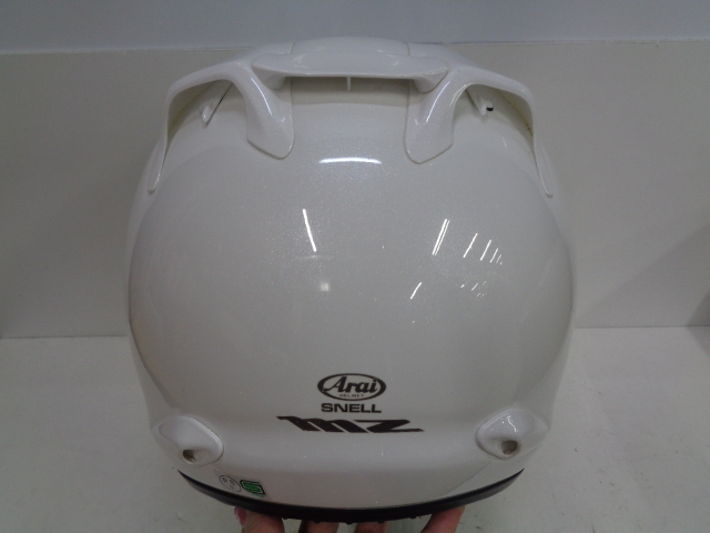 XLサイズ★Arai アライ MZ ジェットヘルメット グラスホワイト★2010年製造_画像3