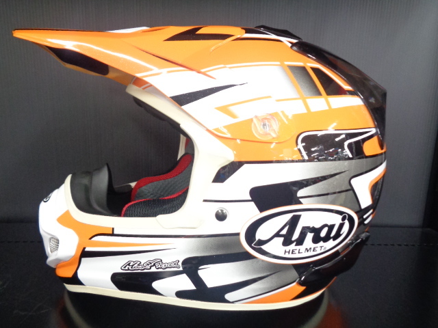 L размер *Arai ARAI V-CROSS4 TIP наконечник off-road шлем orange *2015 год производство 