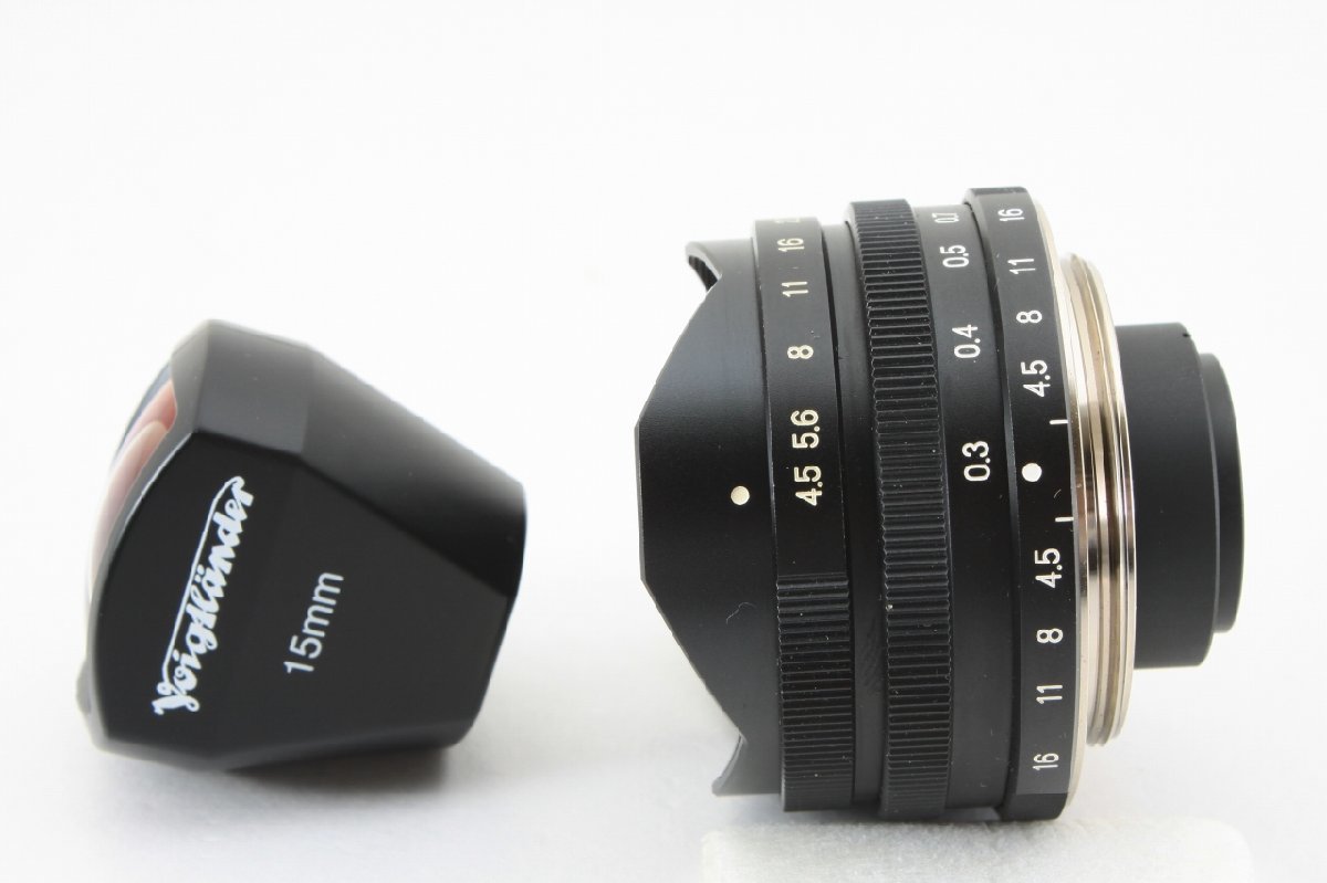 ◆美品◆フォクトレンダー VOIGTLANDER SUPER WIDE-HELIAR 15mm F4.5 ASPHERICAL L39 ファインダー VL-1ケース付_画像6