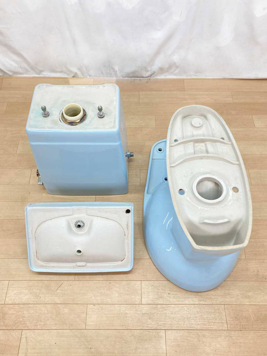 美品】TOTO トイレ 洋式便器 (床下排水) 「C730」とタンク「S731 美品】TOTO トイレ 洋式便器 (床下排水) 「C730」とタンク「S731