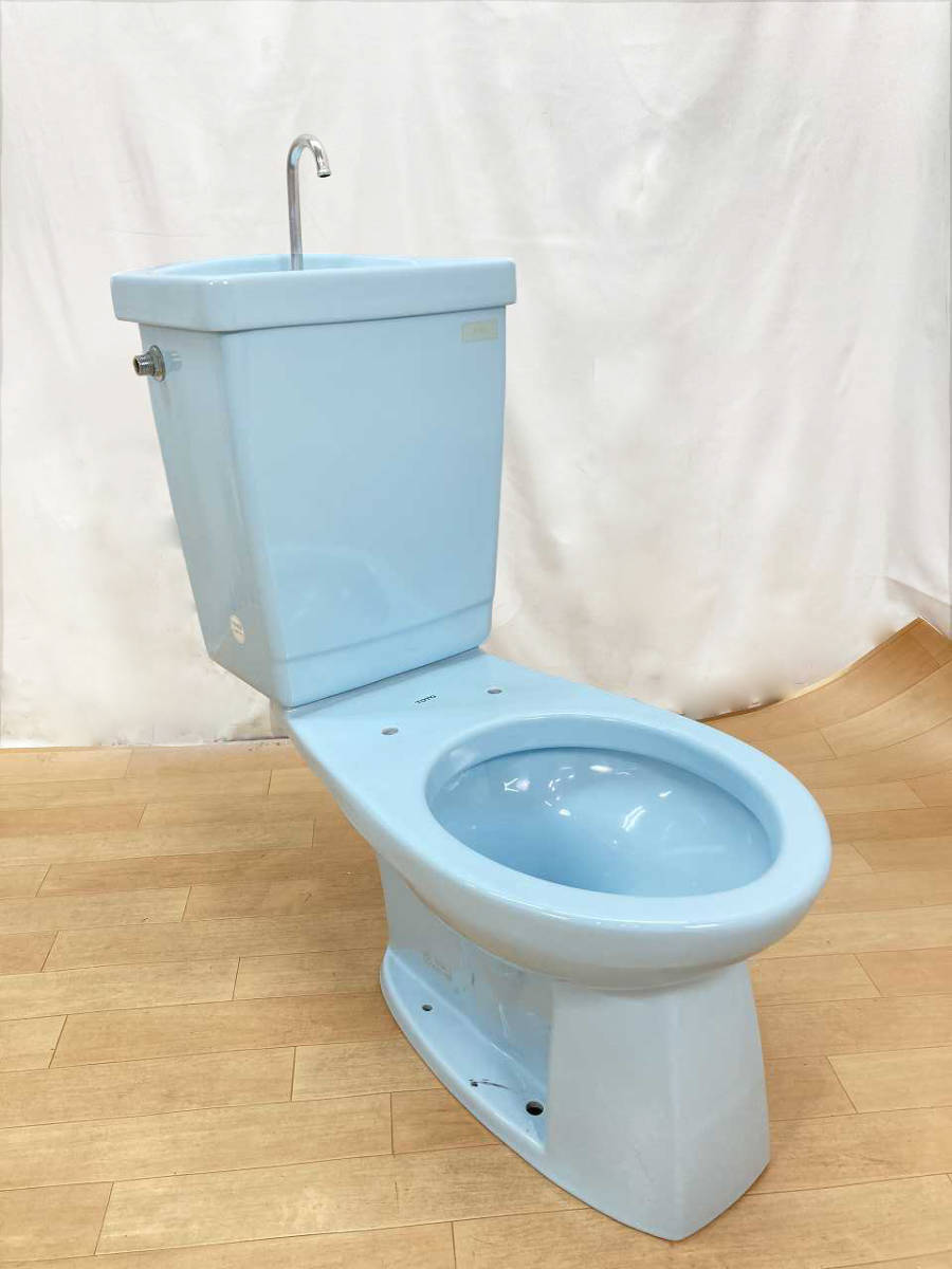 美品】TOTO トイレ 洋式便器 (床下排水) 「C730」とタンク「S731 美品】TOTO トイレ 洋式便器 (床下排水) 「C730」とタンク「S731