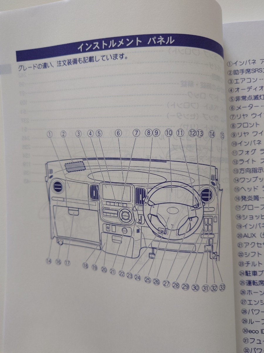 取扱説明書　取説　ダイハツ　タント　L375S　L385S　2013年　平成25年☆_画像7