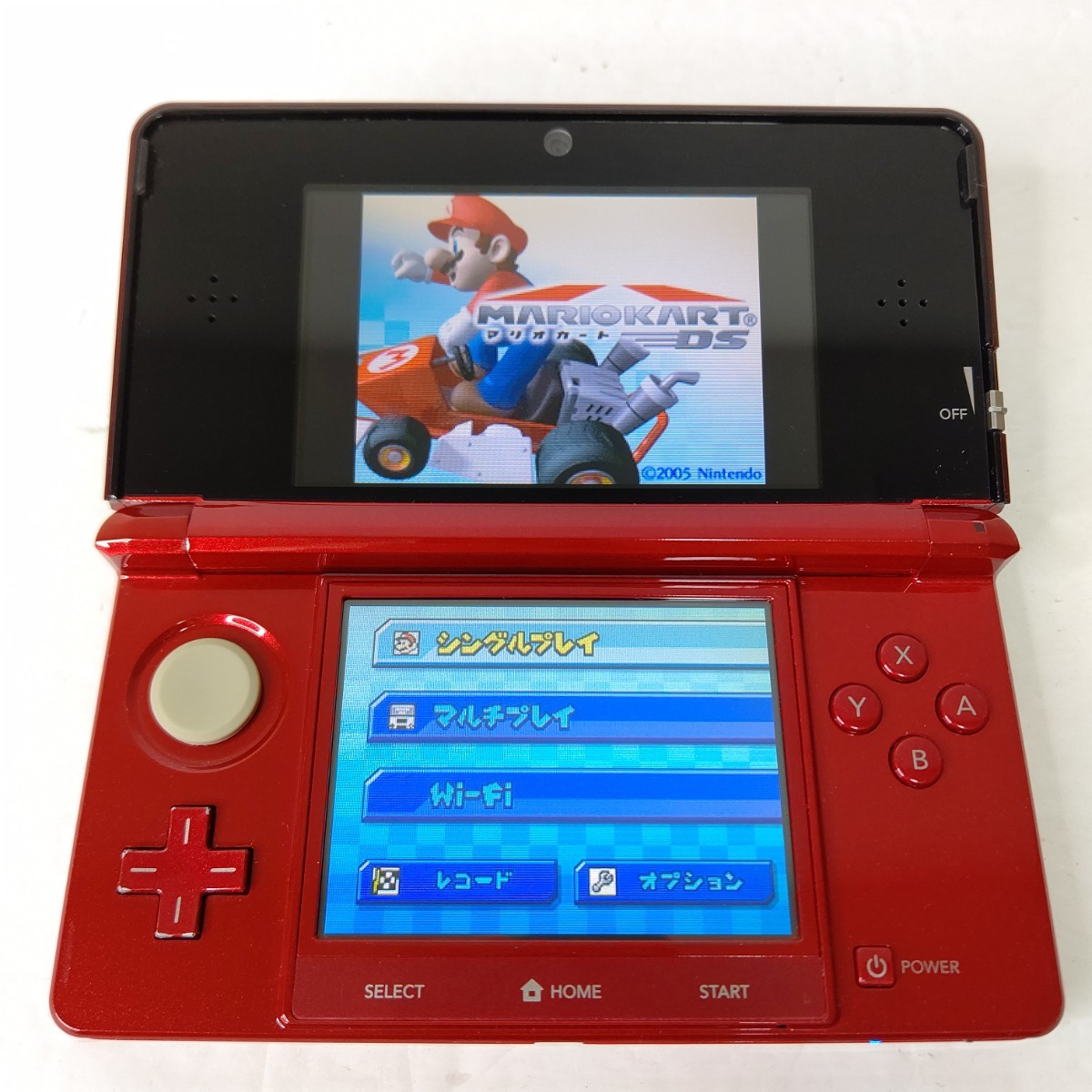 Nintendo　ニンテンドー3DS フレアレッド　美品　任天堂　ゲーム機