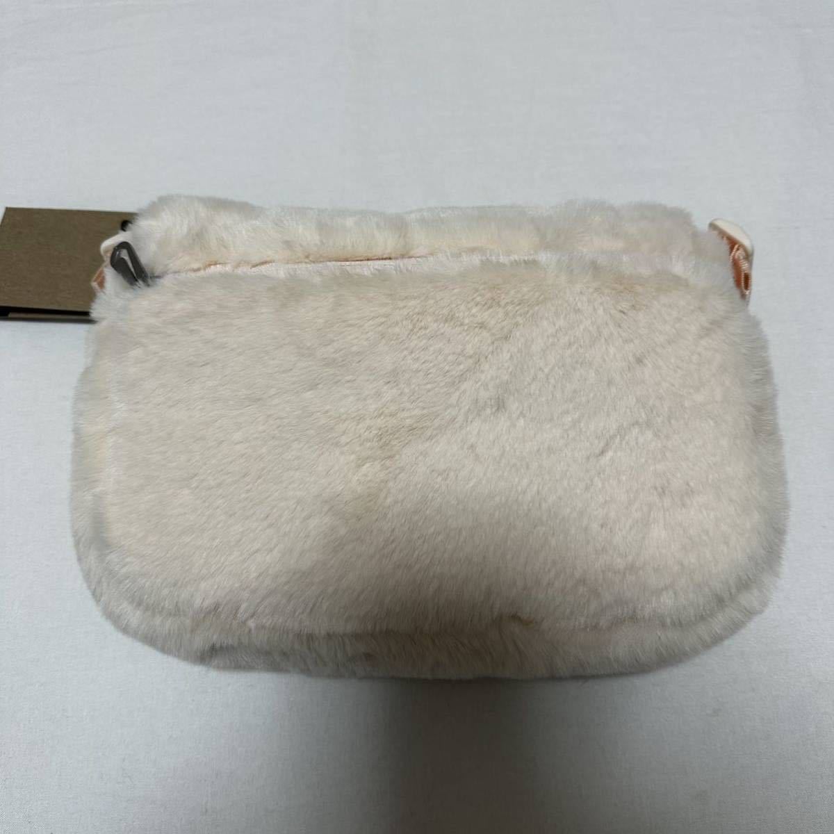  new goods NIKE Nike fake fur body bag FB3048-838 shoulder bag back 