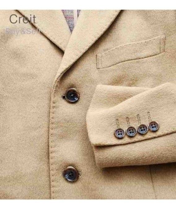 【美品】新品価格49,500円 ナノユニバース人気モデル ウールジャケットコート