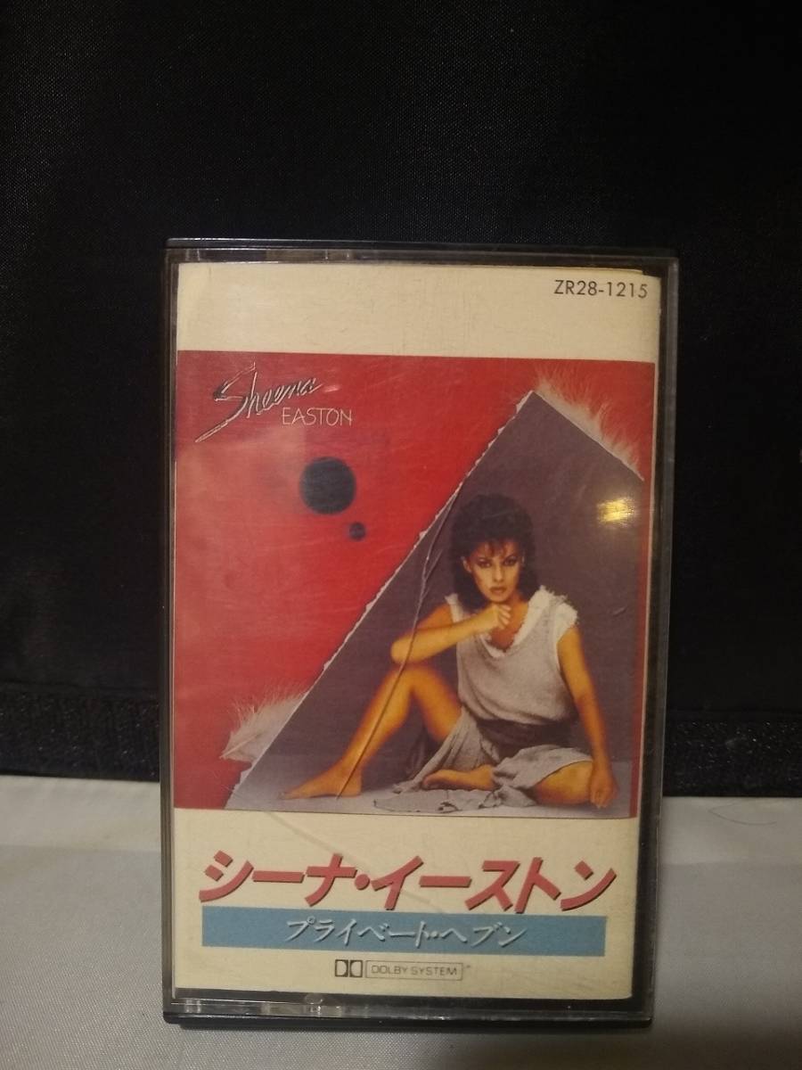 T6068　カセットテープ　Sheena Easton A Private Heaven , 1984 日本版_画像1