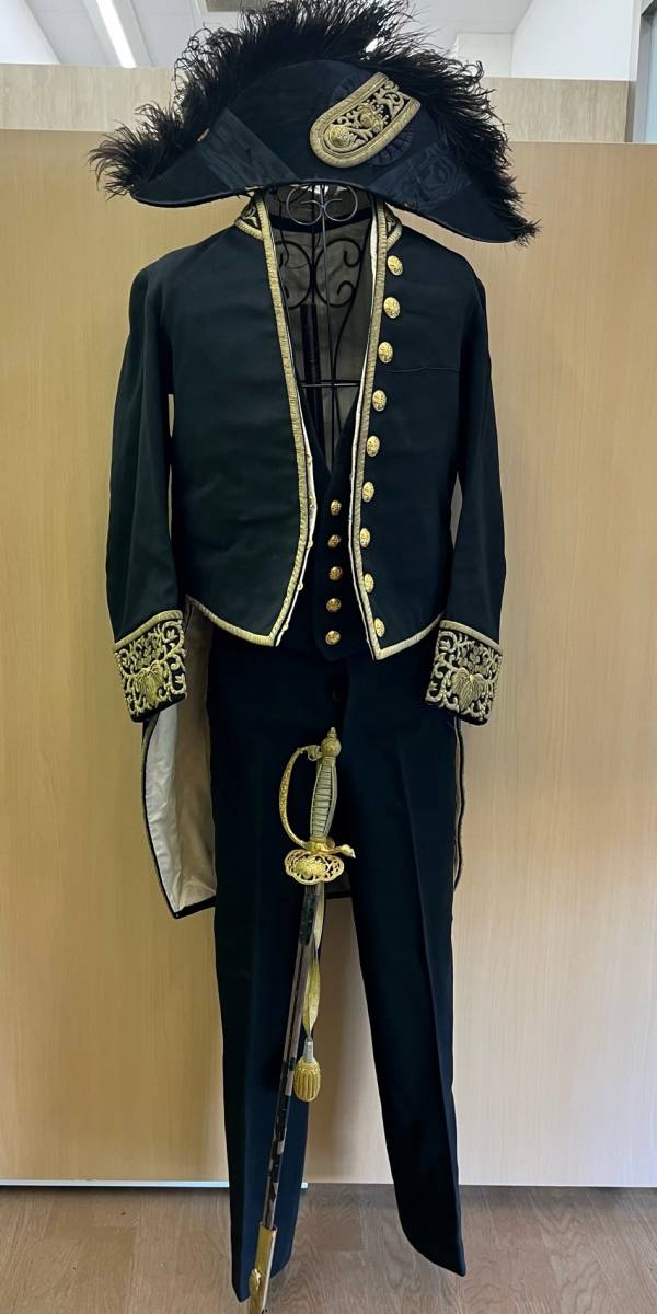 13576】式刀付き!!明治大日本帝国旧日本軍奏任官大礼服一式 13576】式刀付き!!明治大日本帝国旧日本軍奏任官大礼服一式