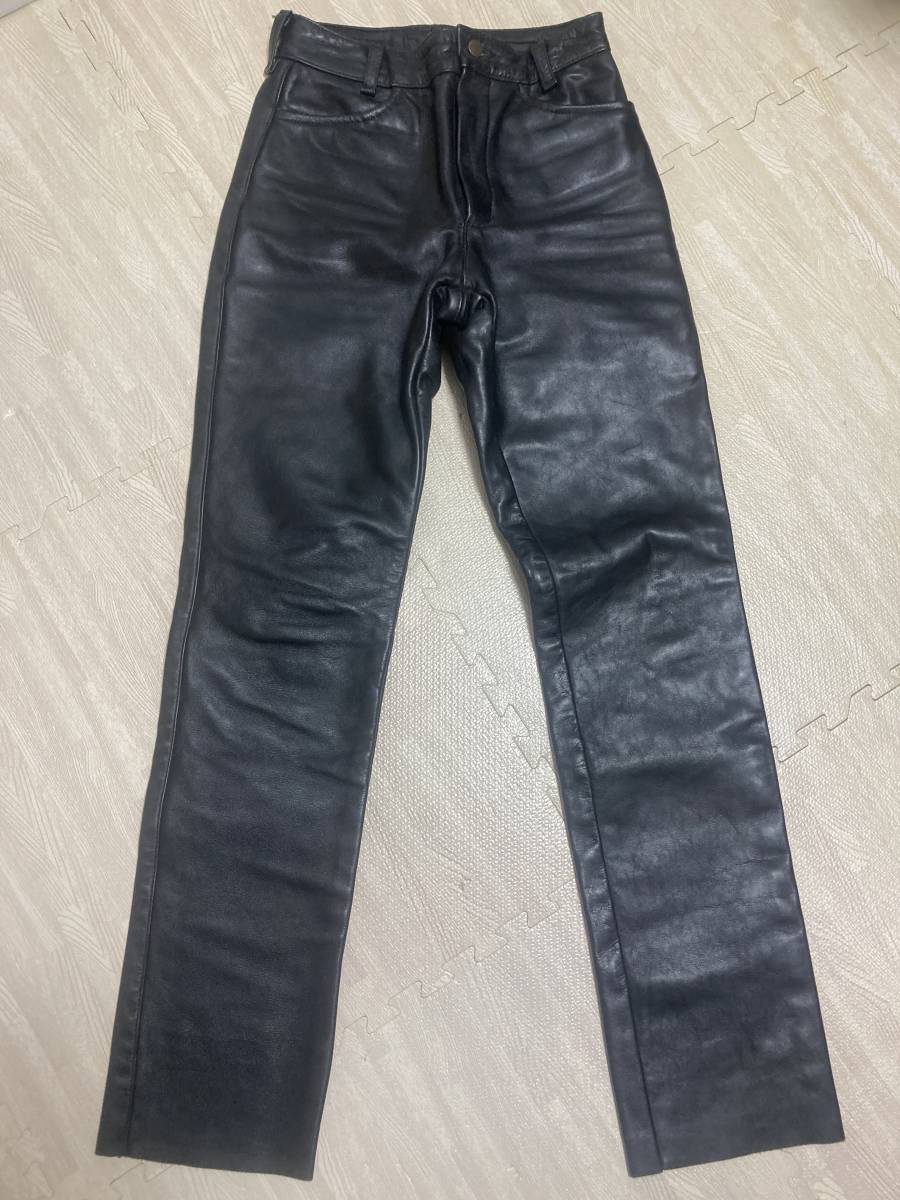 良品 vanson バンソン レザーパンツ W30 股下85㎝　Made in USA