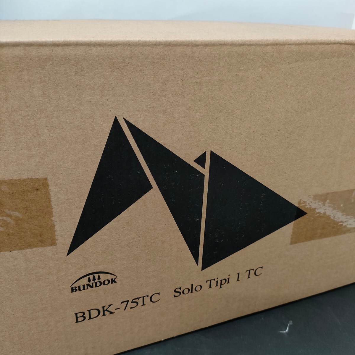 BUNDOK(バンドック) ソロ ティピー BDK-75TC 【1人用】 ワンポール テント 混紡綿_画像1