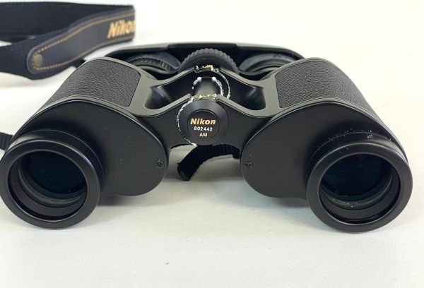 O351-O15-4377 Nikon ニコン BINOCULARS 8×30EⅡ 8.8° WF 双眼鏡 黒 ブラック 箱・取扱説明書・ケース付き ⑤_画像3