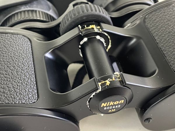 O351-O15-4377 Nikon ニコン BINOCULARS 8×30EⅡ 8.8° WF 双眼鏡 黒 ブラック 箱・取扱説明書・ケース付き ⑤_画像4