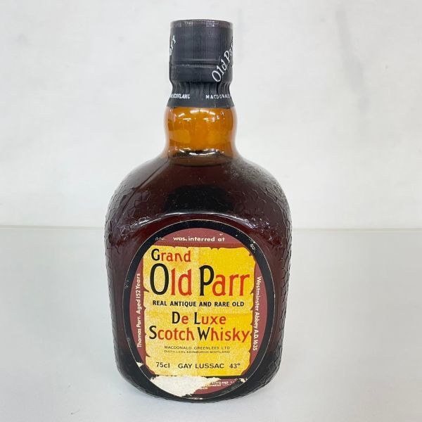 N207-K47-413 Grand Old Parr グランド オールドパー / スコッチ ウイスキー 古酒 / 750ml 43% / 未開栓 ⑦_画像1