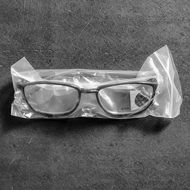 +1.5 遠近両用メガネ ブルーライトカット老眼鏡 累進多焦点レンズ スクエア ウェリントン メンズ レディース 男女両用 フルリム 送料無料_画像9