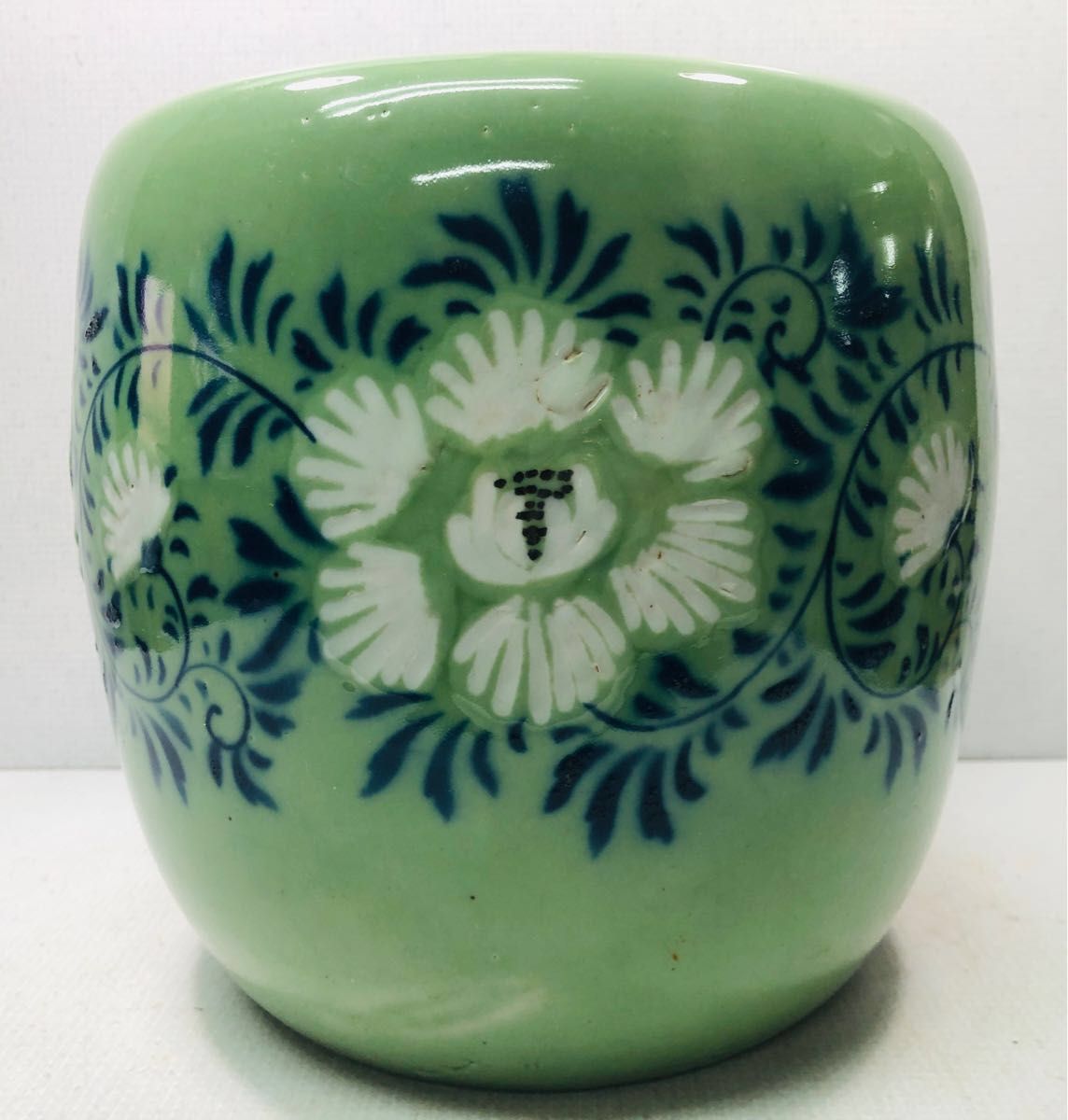 日本製 値下げします。陶器火鉢 手炙り メダカ鉢 鉢カバー 山水画 日本製 値下げします。陶器火鉢 手炙り メダカ鉢 鉢カバー 山水画