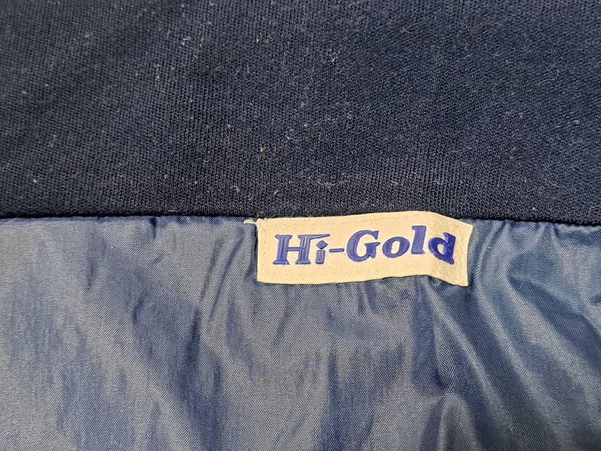 【A】Hi-Gold ウインドシャツ　ネイビーサイズJ-13_画像2