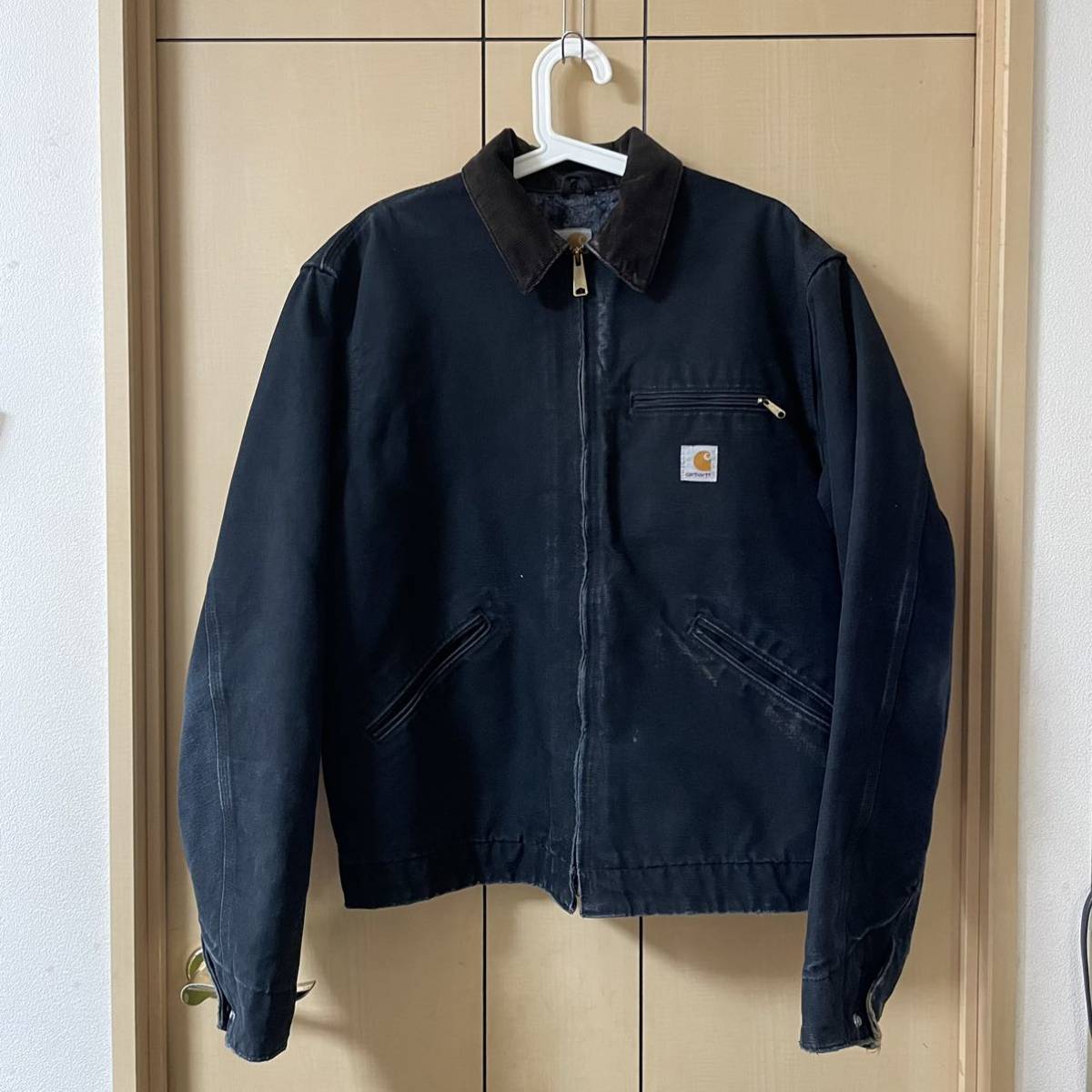 Carhartt デトロイトジャケット 90s 黒 USA製 カーハート ブラック _画像3