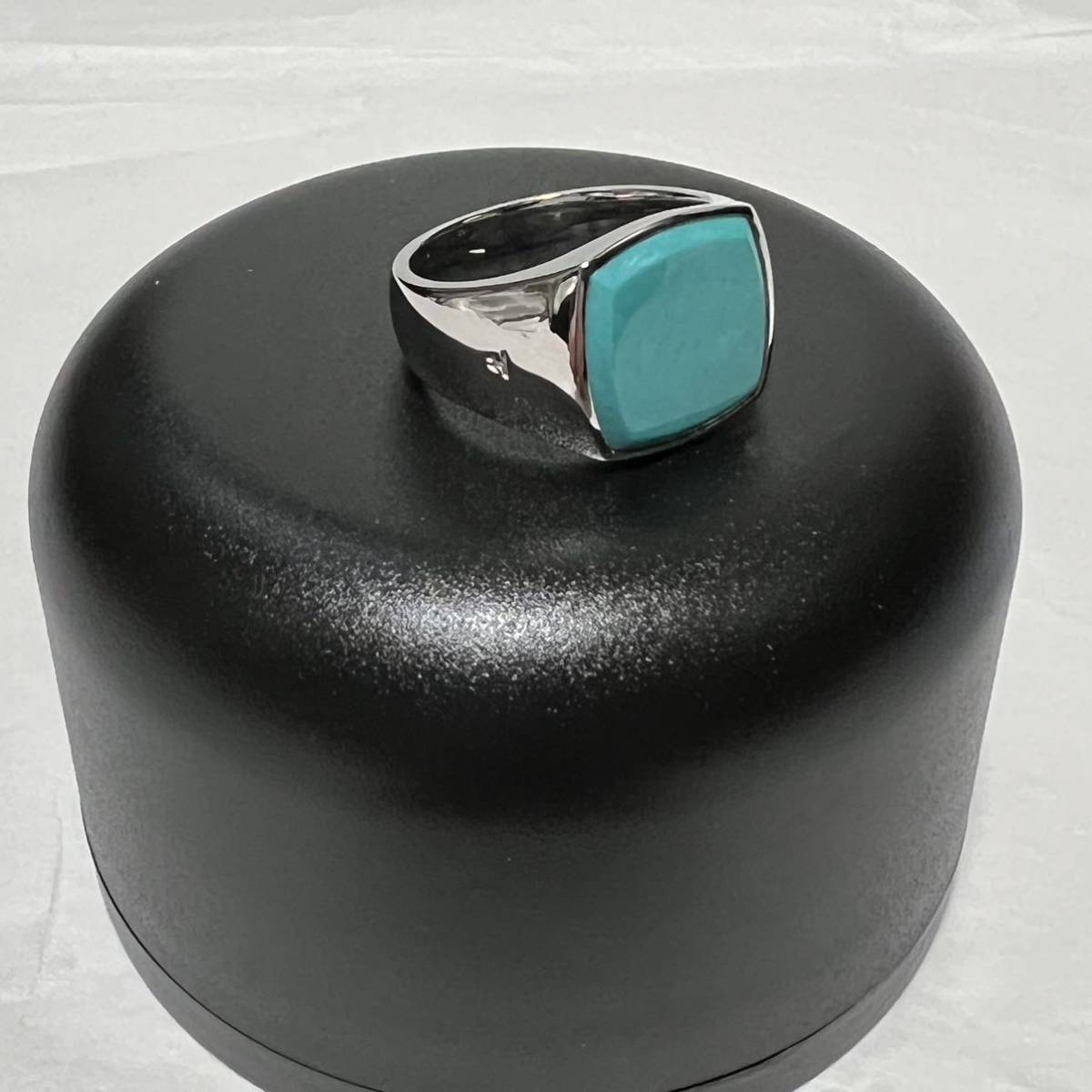 新品 TOMWOOD トムウッド Cushion TURQUOISE クッション リング 新品 TOMWOOD トムウッド Cushion TURQUOISE クッション リング