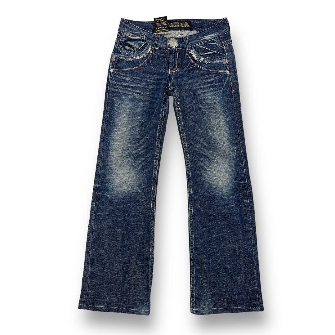 【55ne】Redpepper レッドペッパー ブーツカットデニム RED PEPPER レッドペッパー ブーツカット サイズ27 Mサイズ76cm
