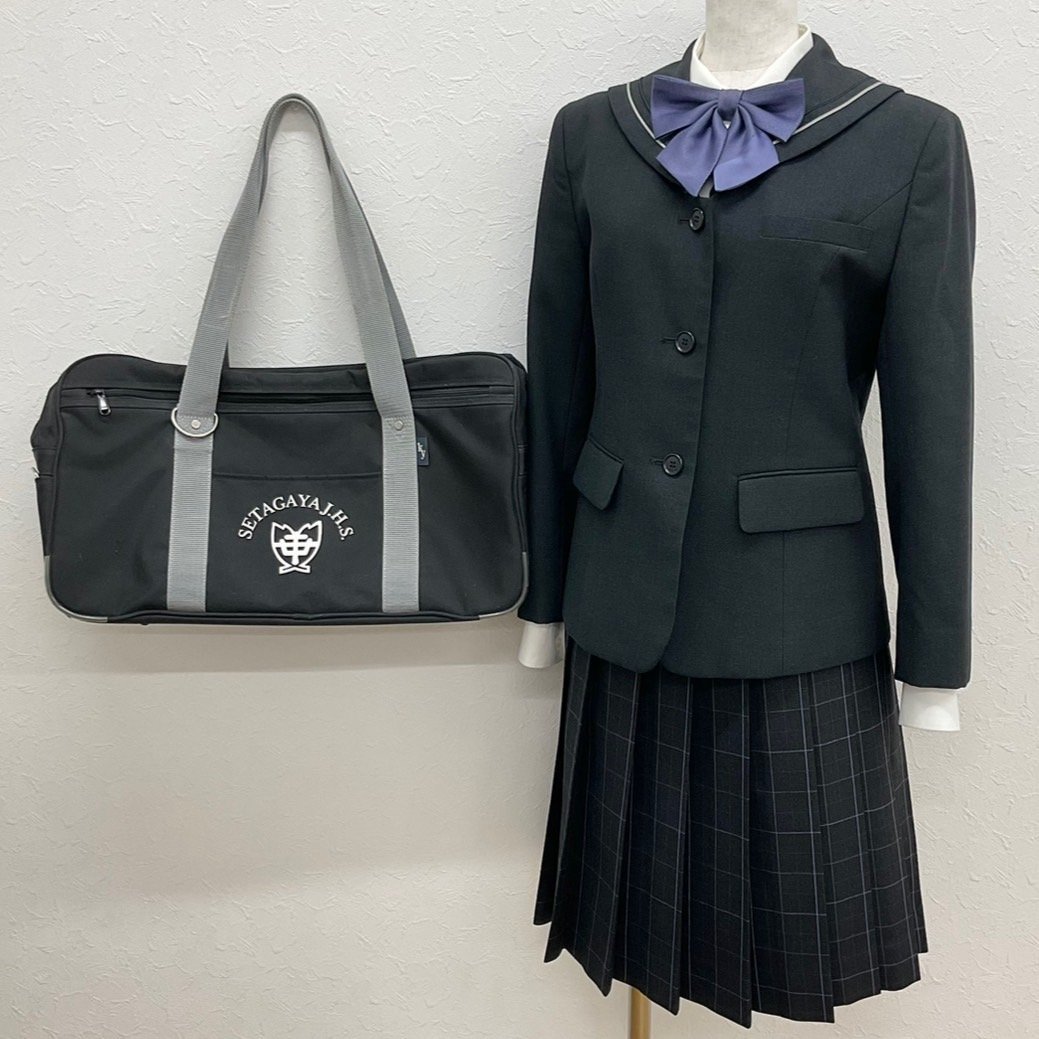 U391/S1036(中古/箱)東京都 世田谷中学校 女子制服6点 /165A/M U391/S1036(中古/箱)東京都 世田谷中学校 女子制服6点 /165A/M