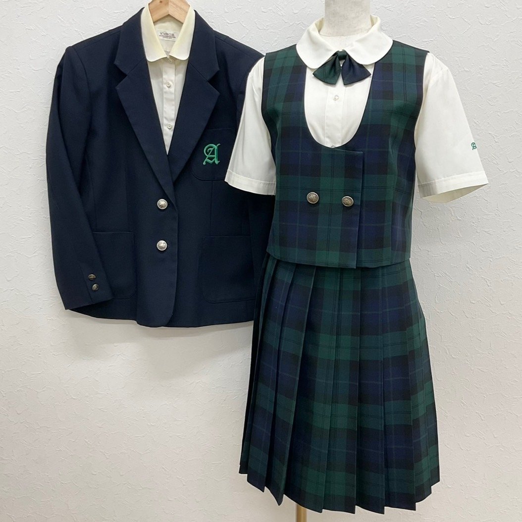 U378/S1043 福岡県 久留米市立荒木中学校 女子制服6点 /旧制服 U378/S1043 福岡県 久留米市立荒木中学校 女子制服6点 /旧制服