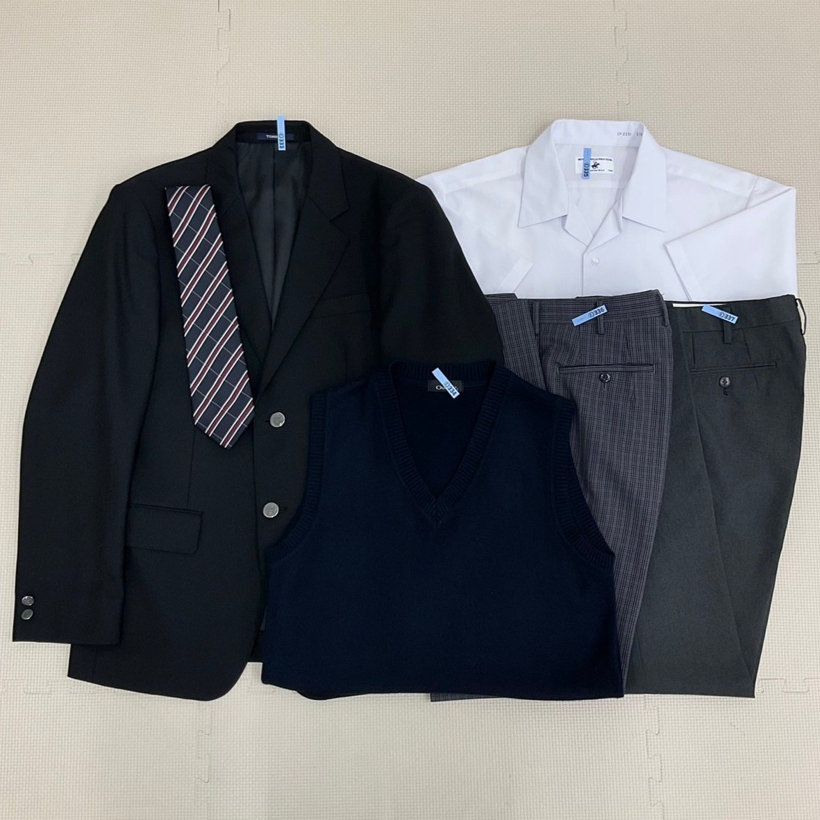 OT741-5 (中古) 栃木県 宇都宮北高校 男子学生服 6点セット OT741-5 (中古) 栃木県 宇都宮北高校 男子学生服 6点セット