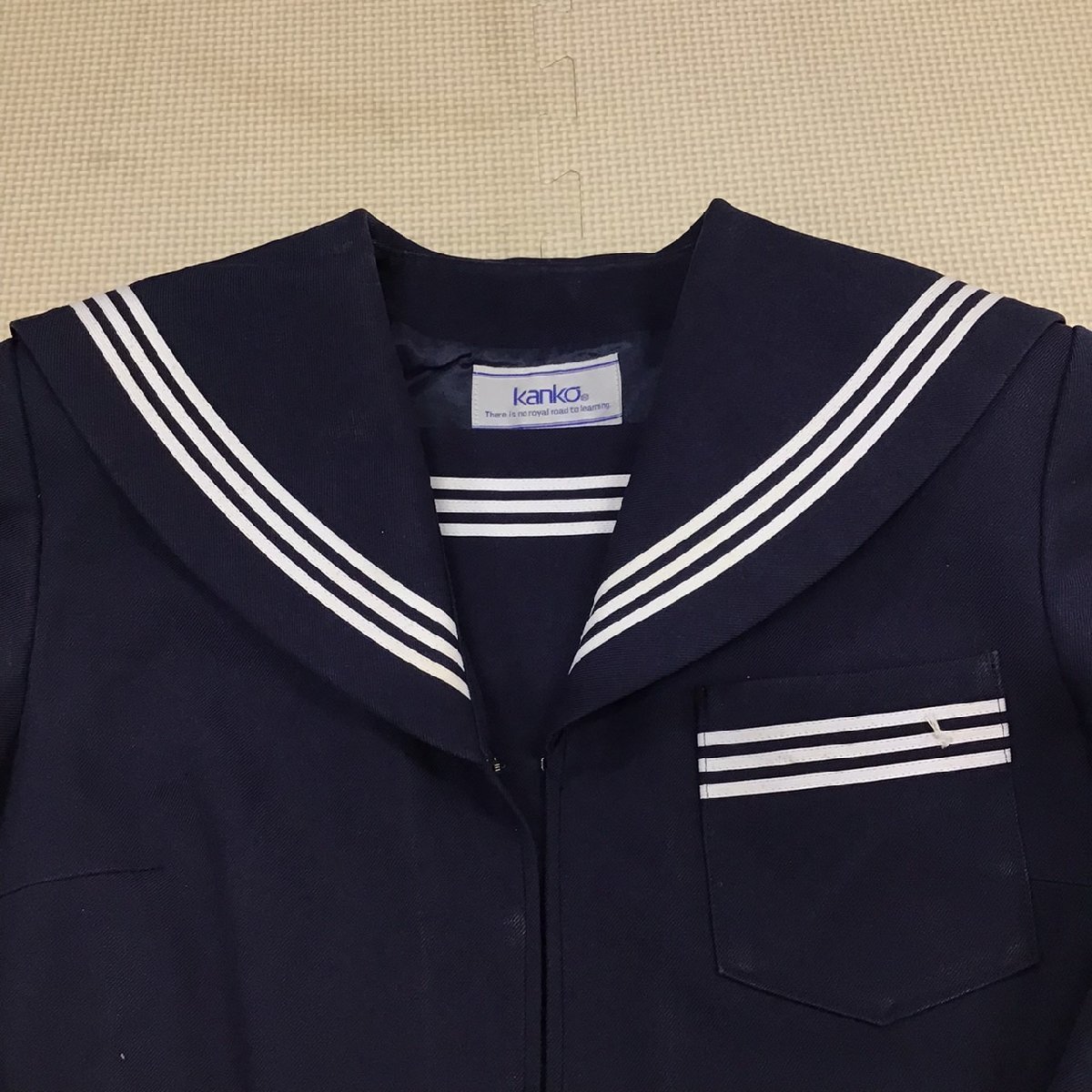 O89/(中古)山形県 寒河江市立 陵東中学校 女子制服2点 /155A/W60 O89/(中古)山形県 寒河江市立 陵東中学校 女子制服2点 /155A/W60