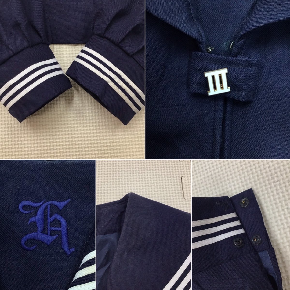 O436/(中古)兵庫県 東播磨高校 女子制服6点 /旧制服/175A/W68 O436/(中古)兵庫県 東播磨高校 女子制服6点 /旧制服/175A/W68