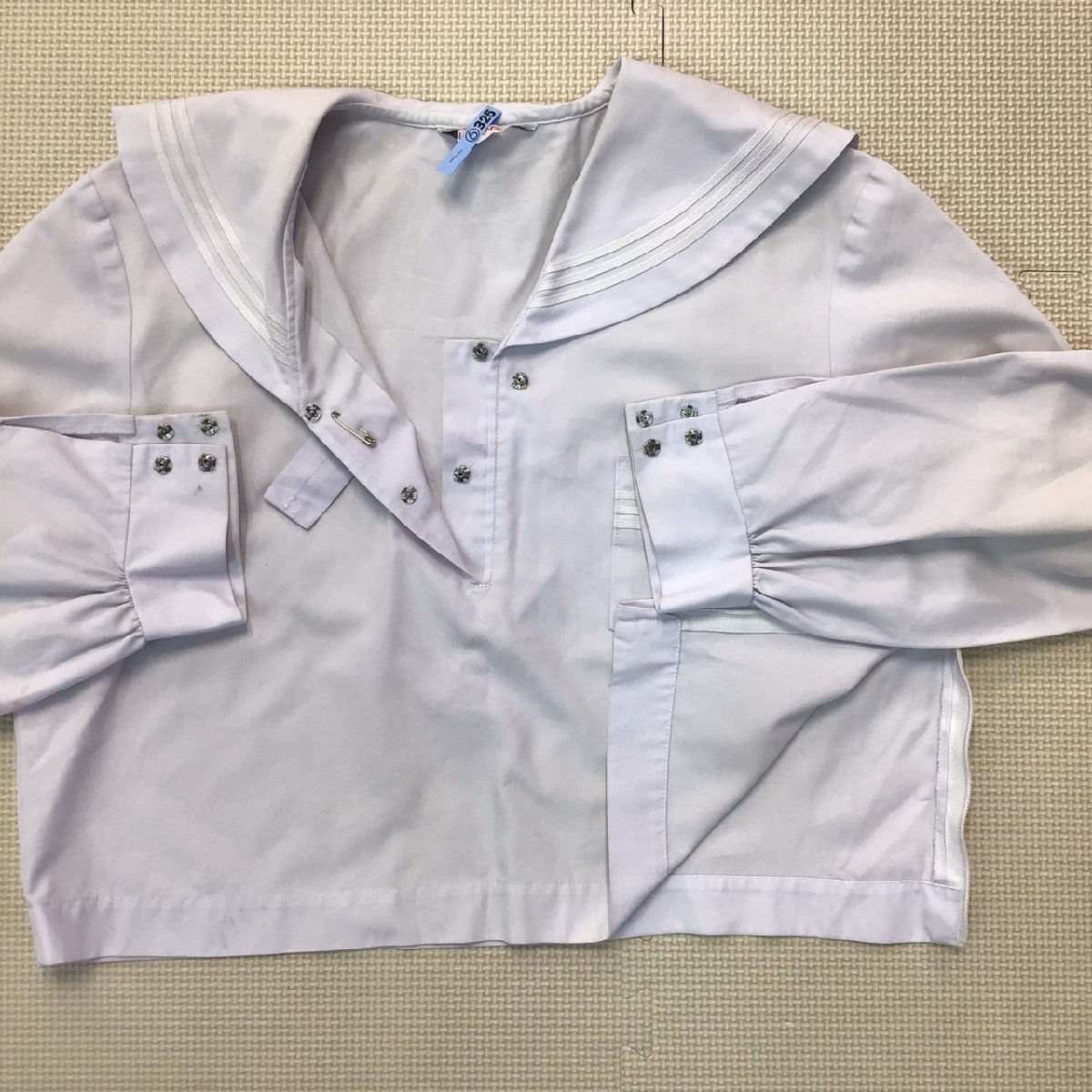 O325 (中古) 兵庫県 東播磨高校 セーラー服 上下セット /旧制服 O325 (中古) 兵庫県 東播磨高校 セーラー服 上下セット /旧制服