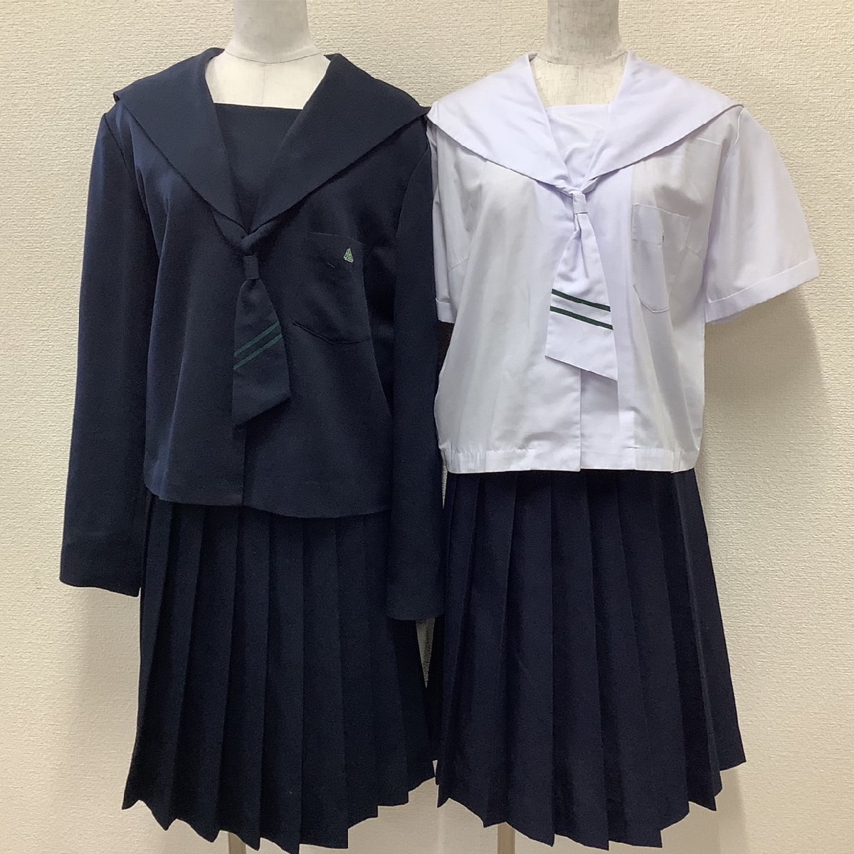 I327/Y(中古)山形県 飯豊中学校 女子制服8点 /175/A170/W69/W72 I327/Y(中古)山形県 飯豊中学校 女子制服8点 /175/A170/W69/W72