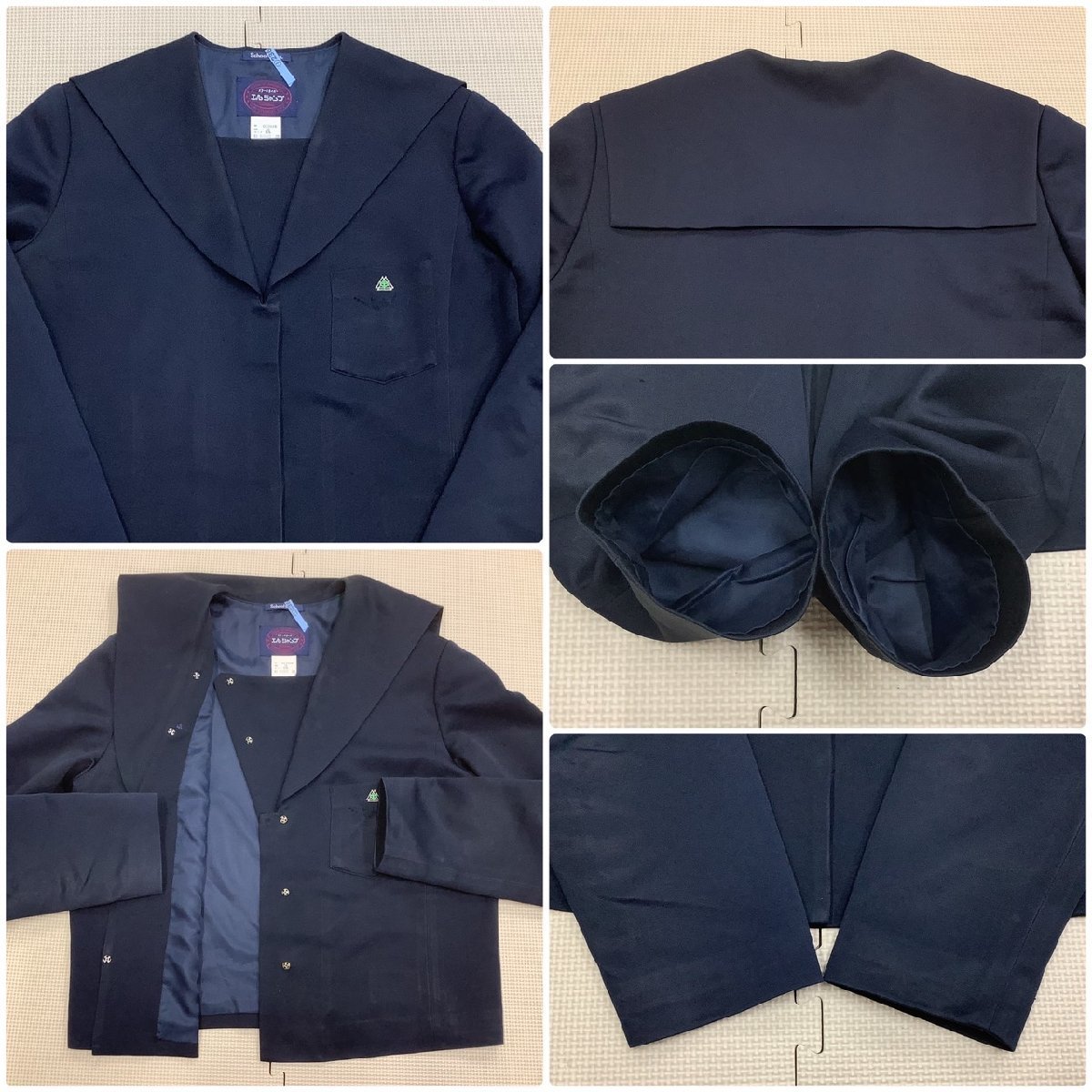 I327/Y(中古)山形県 飯豊中学校 女子制服8点 /175/A170/W69/W72 I327/Y(中古)山形県 飯豊中学校 女子制服8点 /175/A170/W69/W72