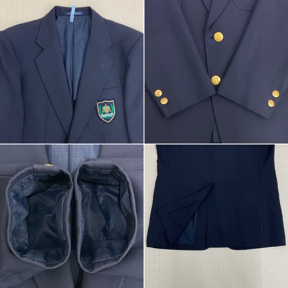 UT214(中古) 栃木県 大田原市立 金田北中学校 男子学生服 4点 UT214(中古) 栃木県 大田原市立 金田北中学校 男子学生服 4点
