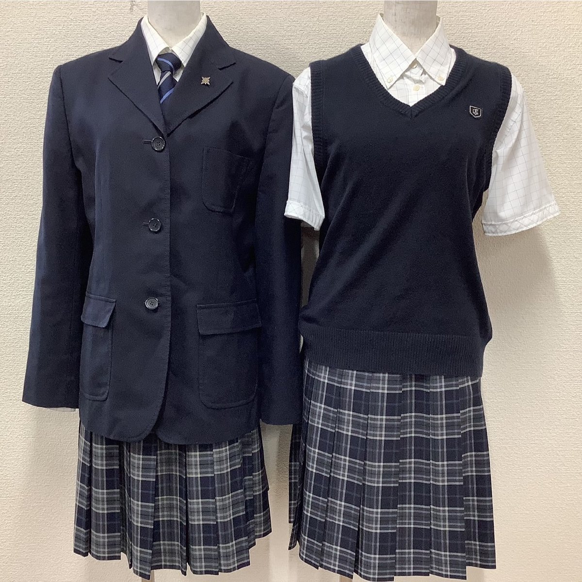 I341/Y(中古)山形県 米沢中央高校 女子制服7点 /希少/校章/旧制服/ I341/Y(中古)山形県 米沢中央高校 女子制服7点 /希少/校章/旧制服/