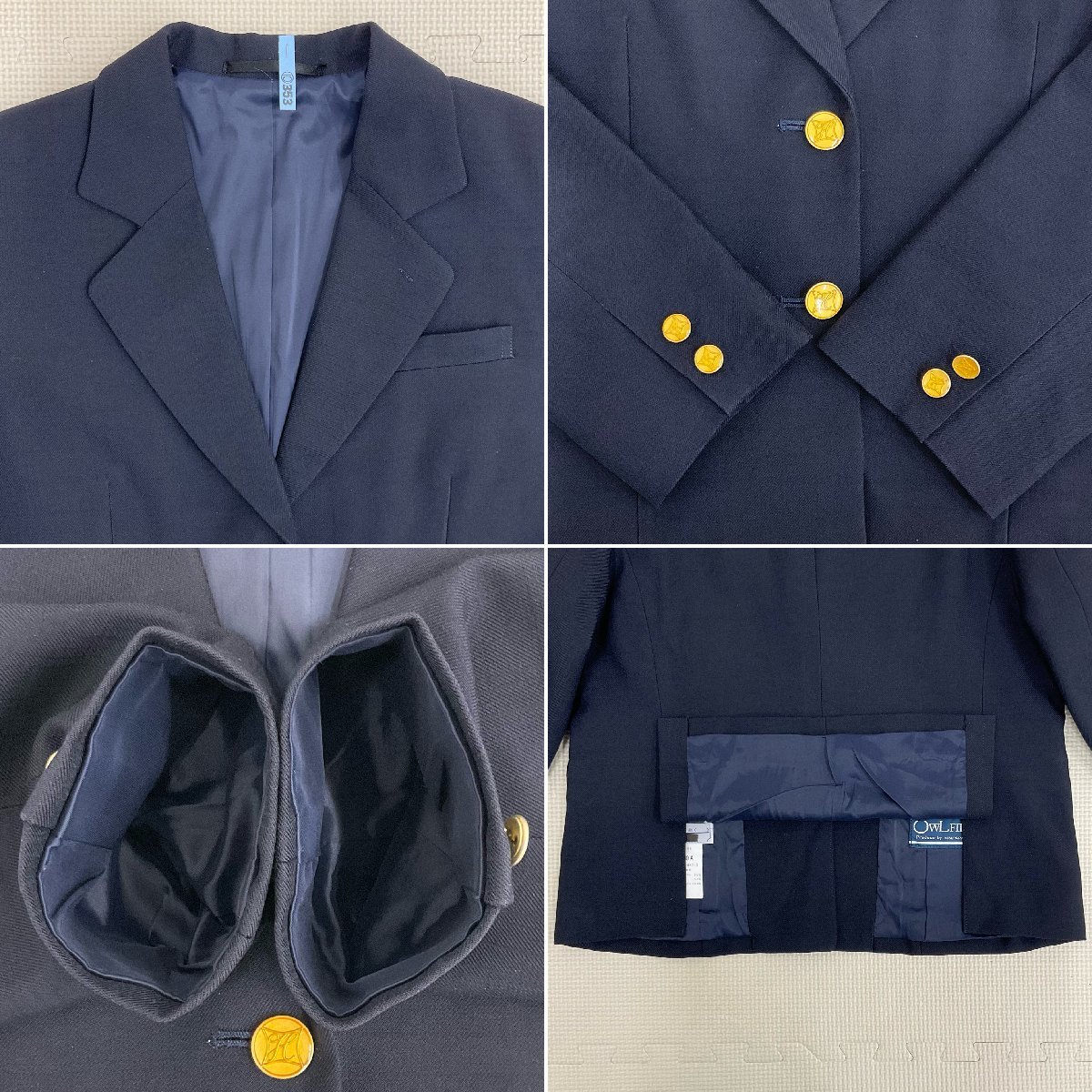 U375/S1040(中古)北海道 北陽中学校 女子制服5点 /旧制服/小さめ U375/S1040(中古)北海道 北陽中学校 女子制服5点 /旧制服/小さめ