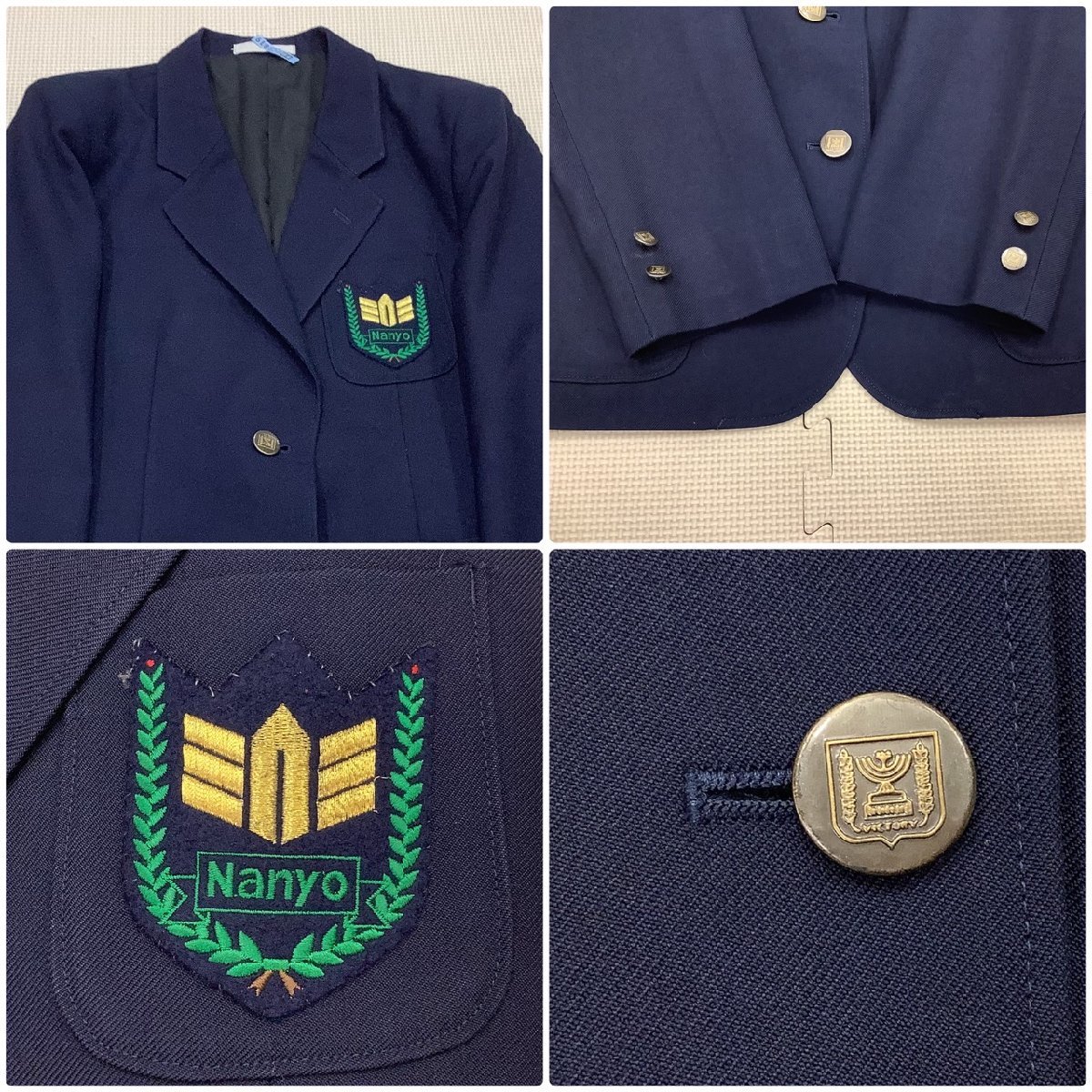 I358/Y (中古) 山形県 南陽高校 女子制服4点 /旧制服/165A/160A I358/Y (中古) 山形県 南陽高校 女子制服4点 /旧制服/165A/160A