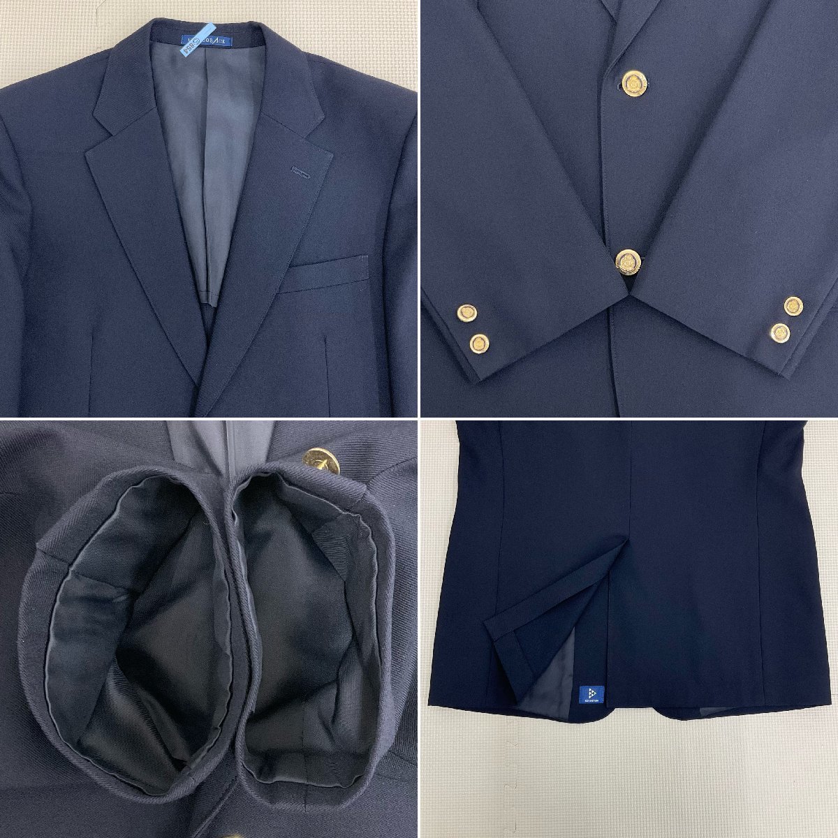 U402/S1038(中古/箱)東京都 私立 国士舘高校 男子制服8点/180A/L U402/S1038(中古/箱)東京都 私立 国士舘高校 男子制服8点/180A/L