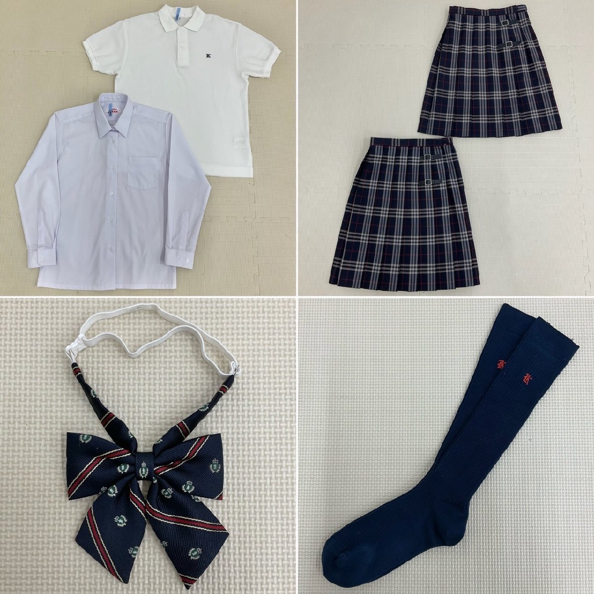 US927 (中古) 群馬県 藤岡北高校 9点セット /9R/S/M/W66 US927 (中古) 群馬県 藤岡北高校 9点セット /9R/S/M/W66