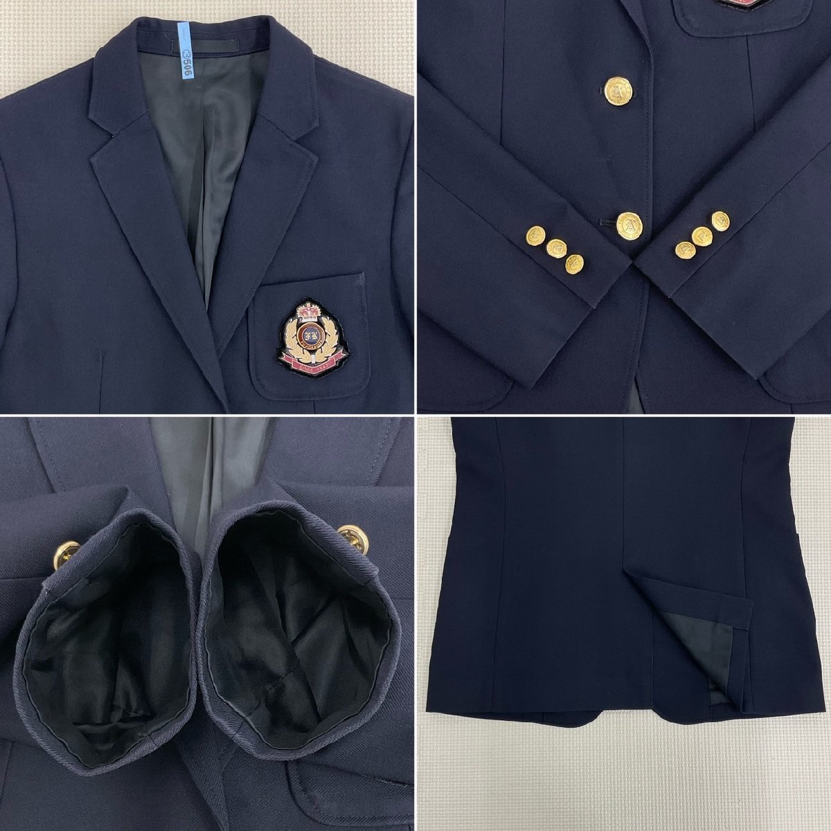 US927 (中古) 群馬県 藤岡北高校 9点セット /9R/S/M/W66 US927 (中古) 群馬県 藤岡北高校 9点セット /9R/S/M/W66