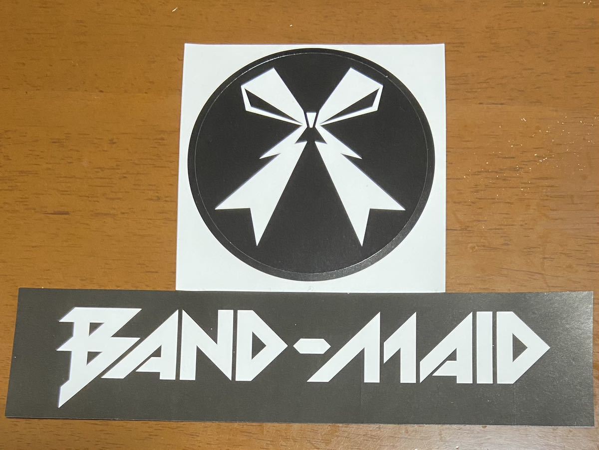 【BAND-MAID】ロゴ_シンボルロゴ_ステッカー2種の画像1