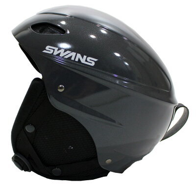 SWANS(スワンズ) スキーヘルメット H-451R GMT ガンメタ Mサイズ（エントリーモデル）_画像2