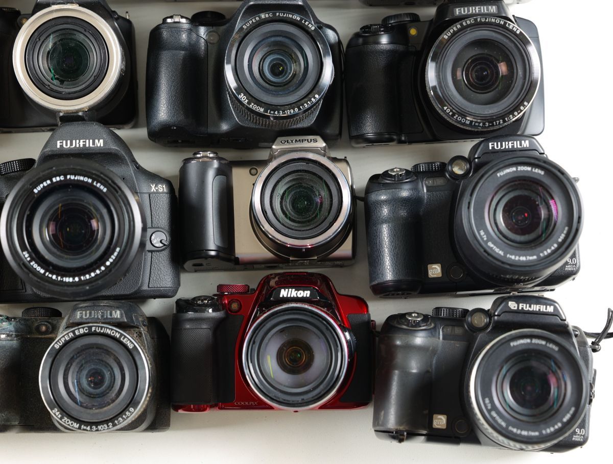 6 25点まとめ Nikon FUJIFILM PENTAX OLYMPUS 等 P500 P530 X-S1 他 デジタルカメラ ネオ一眼カメラ まとめ まとめて 大量セット_画像5