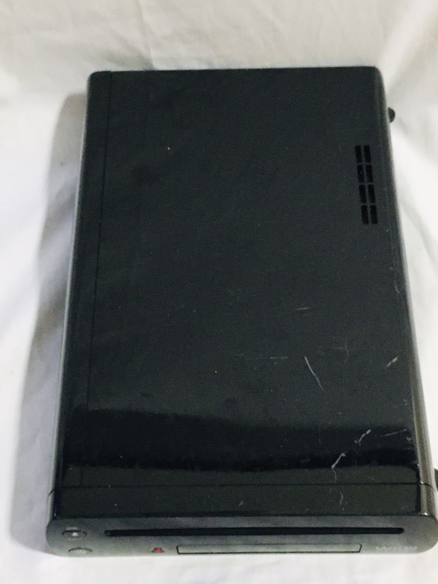 Wii U ゲーム本体　ブラック　黒　WUP-１０１（JPN)　３２GB　動作確認済　初期化済み　⑦_画像3