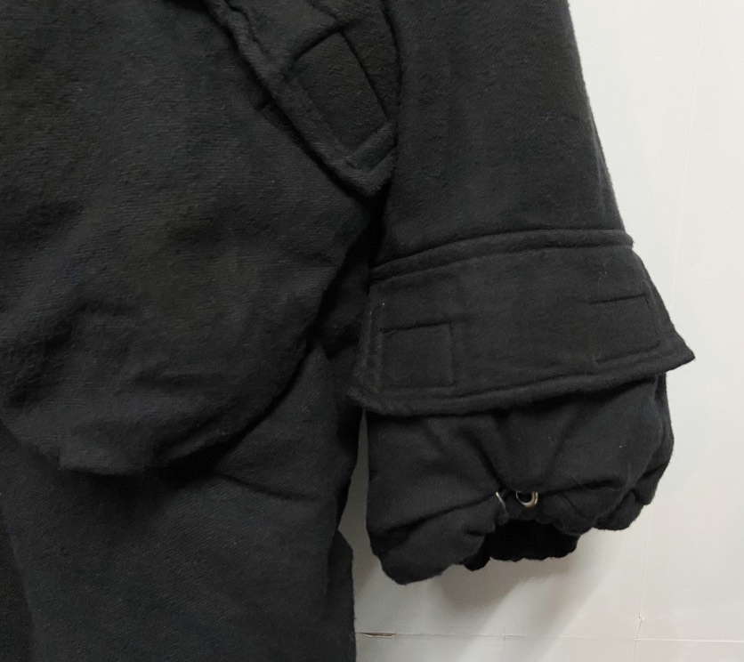 Lサイズ◆日本製 PHINGERIN フィンガリン FUTON COAT NEL DYE フトンコート ブラック ジャケット ブルゾン_画像5