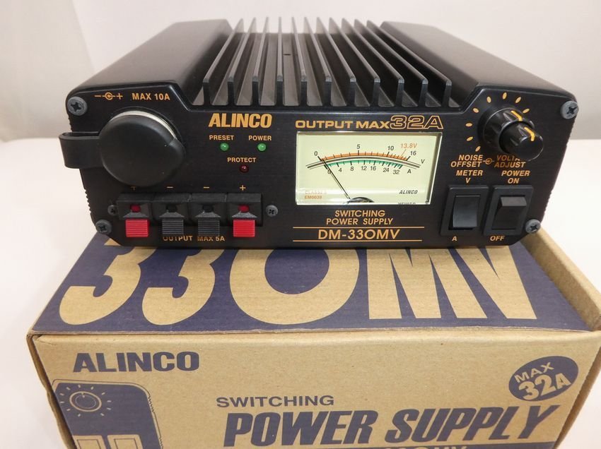 ALINCO Max 32A 無線機器用安定化電源器 DM-330MV-