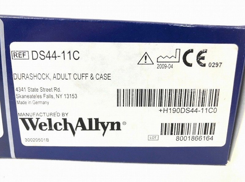 【新品】WelchAllyn/ウェルチアレン アネロイド血圧計 電源不要 Durashock DS44-11C (60) ☆SL25E_画像9