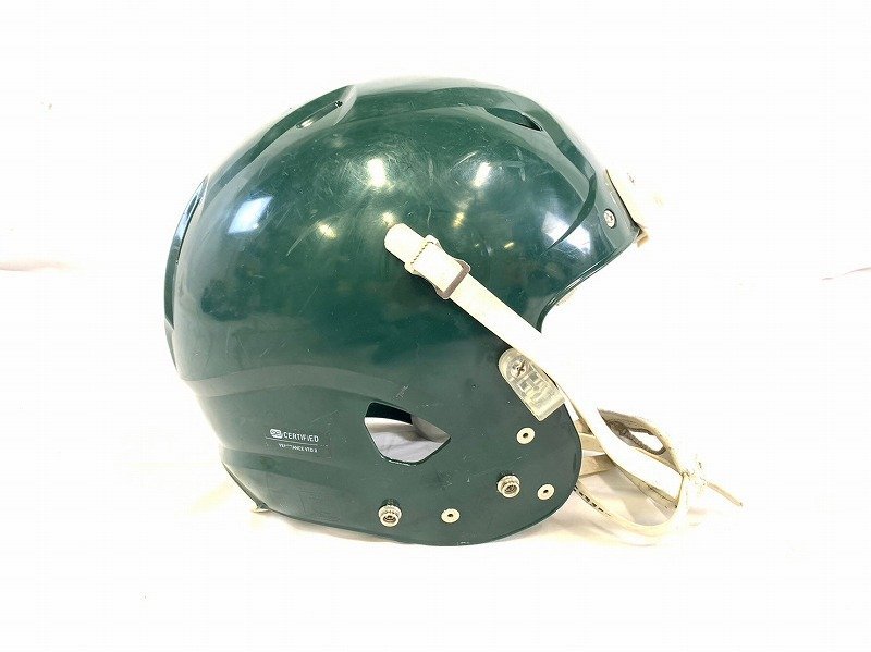 【アメリカ製】SCHUTT アメリカンフットボールヘルメット Vengeance VTD II Lサイズ ダークグリーン 米軍放出品(100)MA18NK-2-W#24_画像5