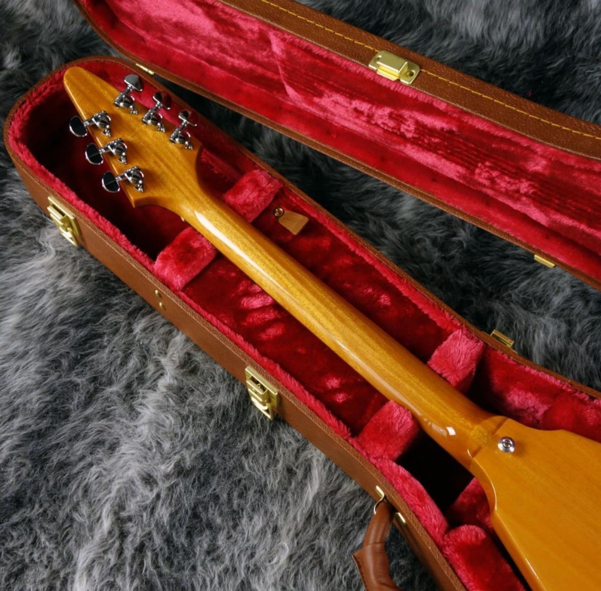 Gibson Flying V Antique Natural ギブソン フライングV フライング V エレキギター ギター アンティークナチュラル ロック ロックギター_画像7