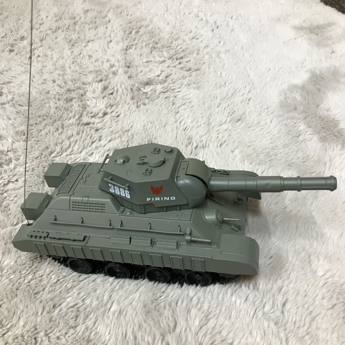 A01081 ラジコン バトルタンク RC BATTLE TANK 戦車 戦闘車 装備 ラジコン 玩具_画像6