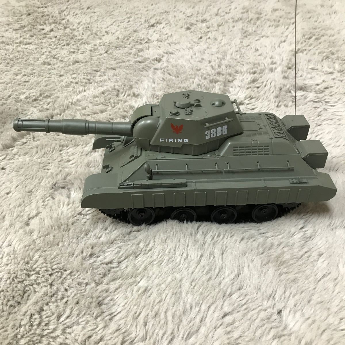 A01081 ラジコン バトルタンク RC BATTLE TANK 戦車 戦闘車 装備 ラジコン 玩具_画像4