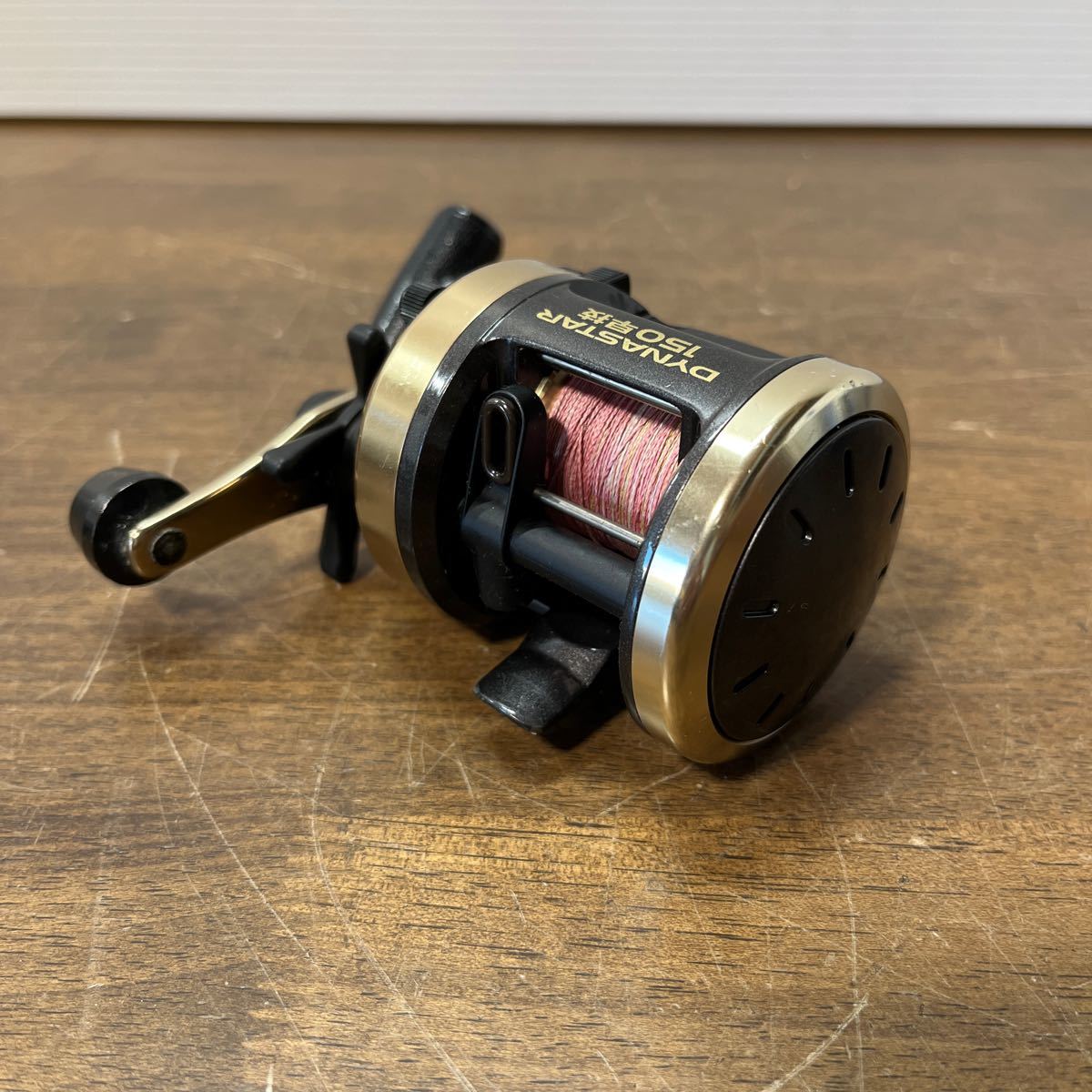 DAIWA ダイワ DYNASTAR 150早技 ダイナスター ベイトリール ゴールド フィッシング 釣具 現状品 (2-1_画像4