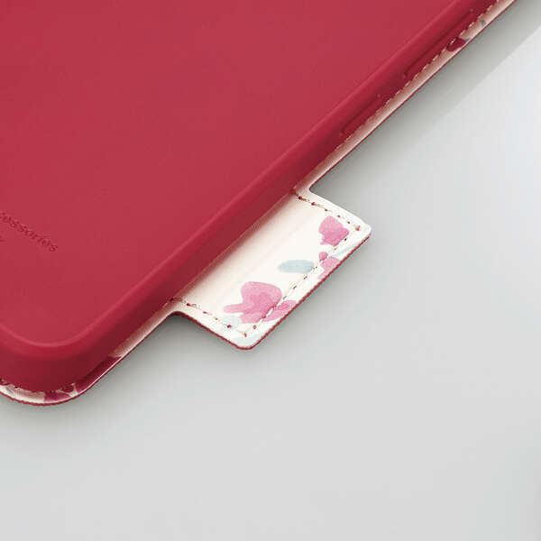 AQUOS R7 ケース 手帳型 高級感のあるソフトレザー素材 カバー カード ピンク 軽さを損ねない薄型・超軽量 磁石付 SH-52C エレコム 016_画像6